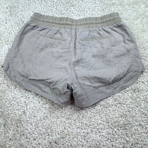 Athleta Beachside Bali Linen Short Gray - Picture 3 of 8